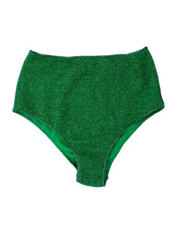 Pre-owned Oseree Bottoms In Green