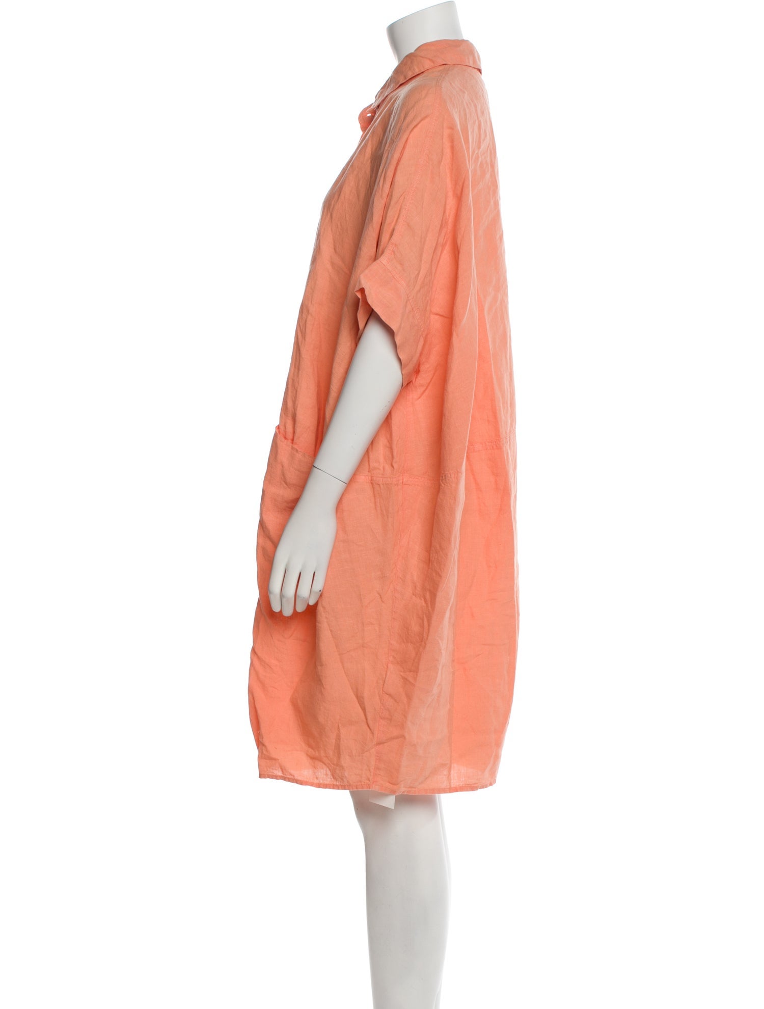 Oska Linen Knee-Length Dress