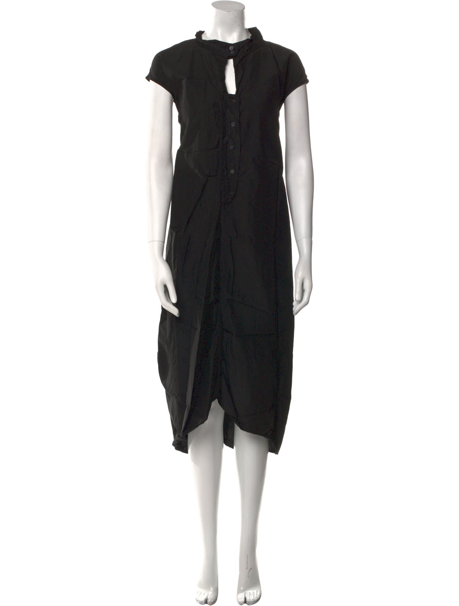 Oska Mock Neck Long Dress