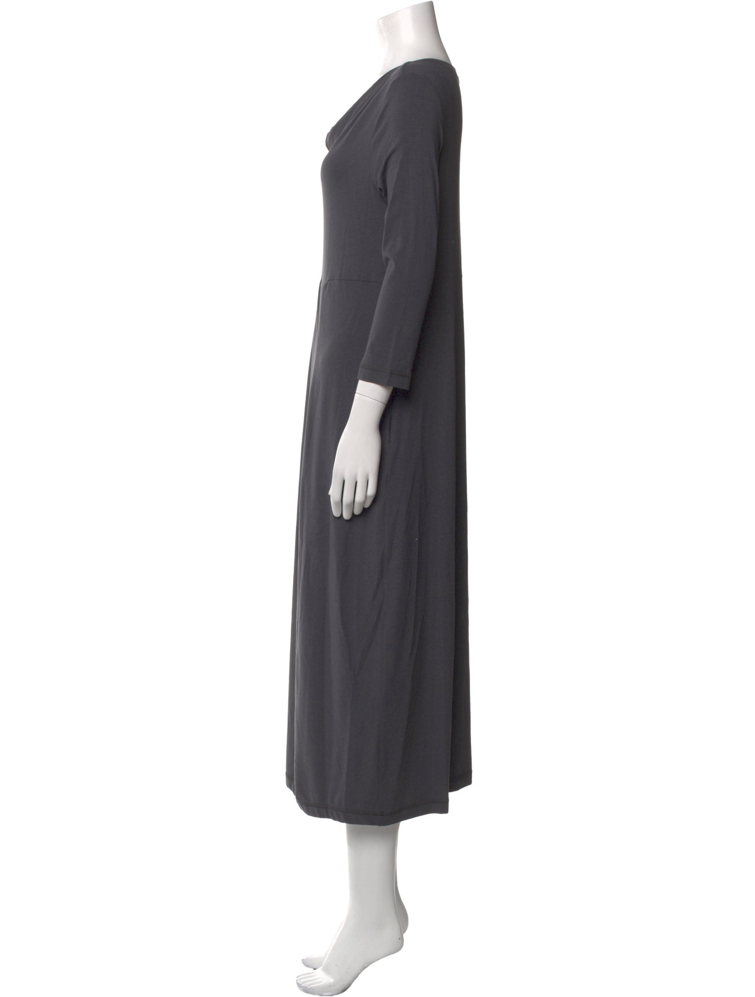 Oska Cowl Neck Long Dress