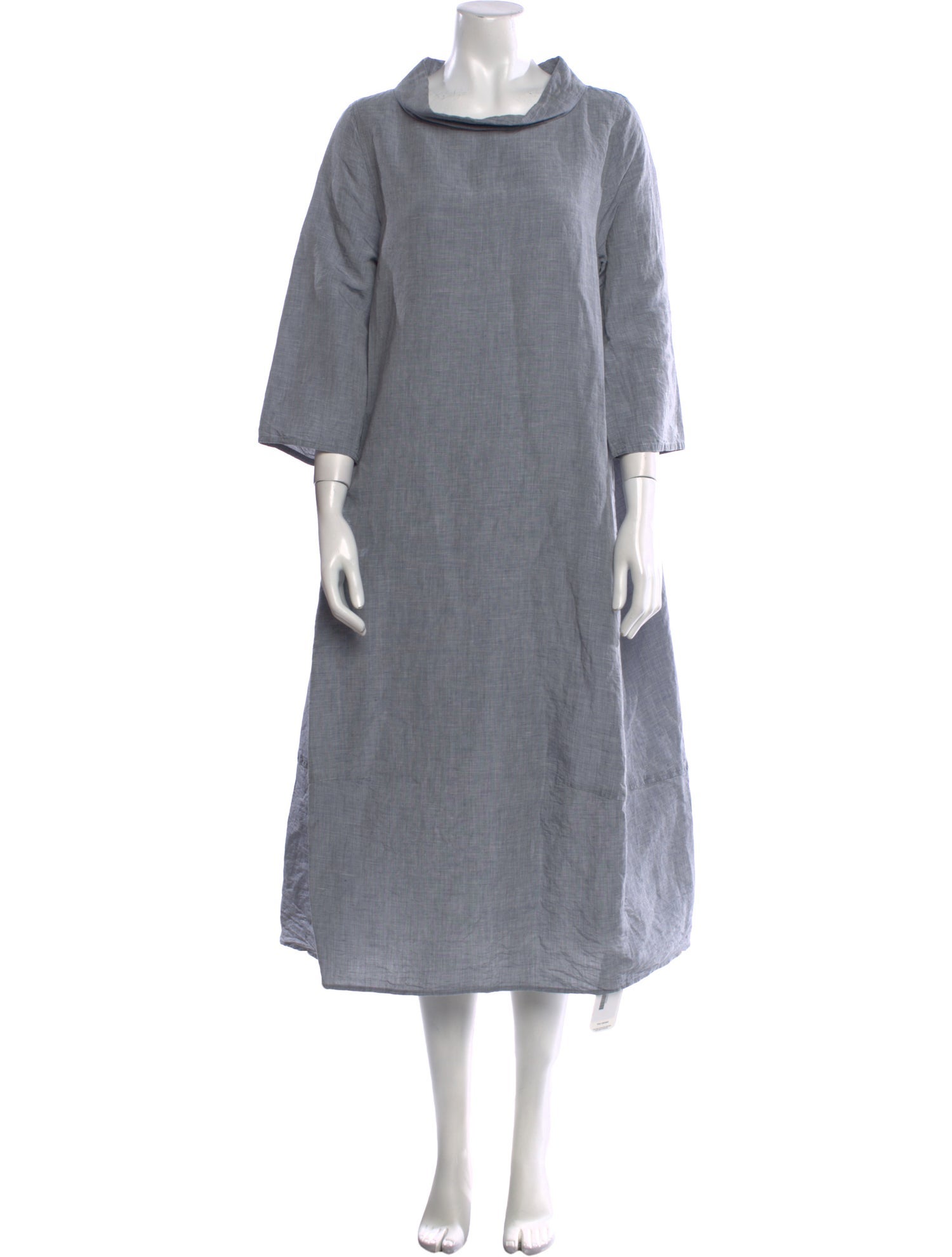 Oska Linen Midi Length Dress w/ Tags