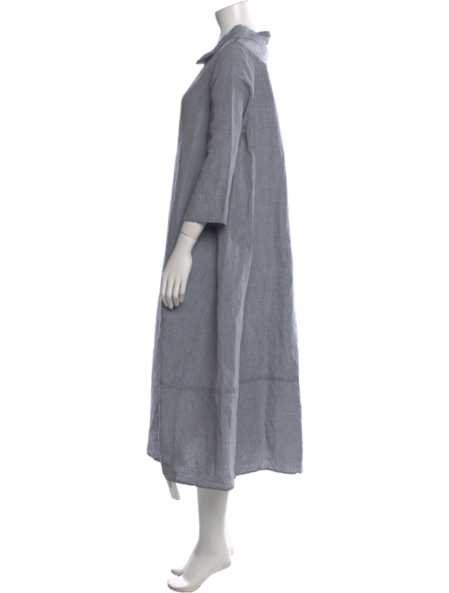 Oska Linen Midi Length Dress w/ Tags