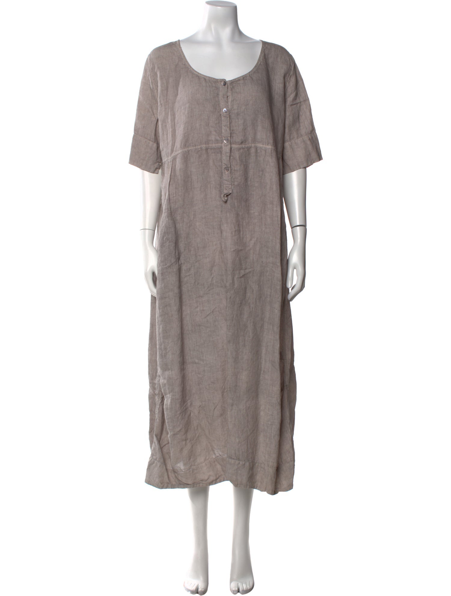 Oska Linen Long Dress