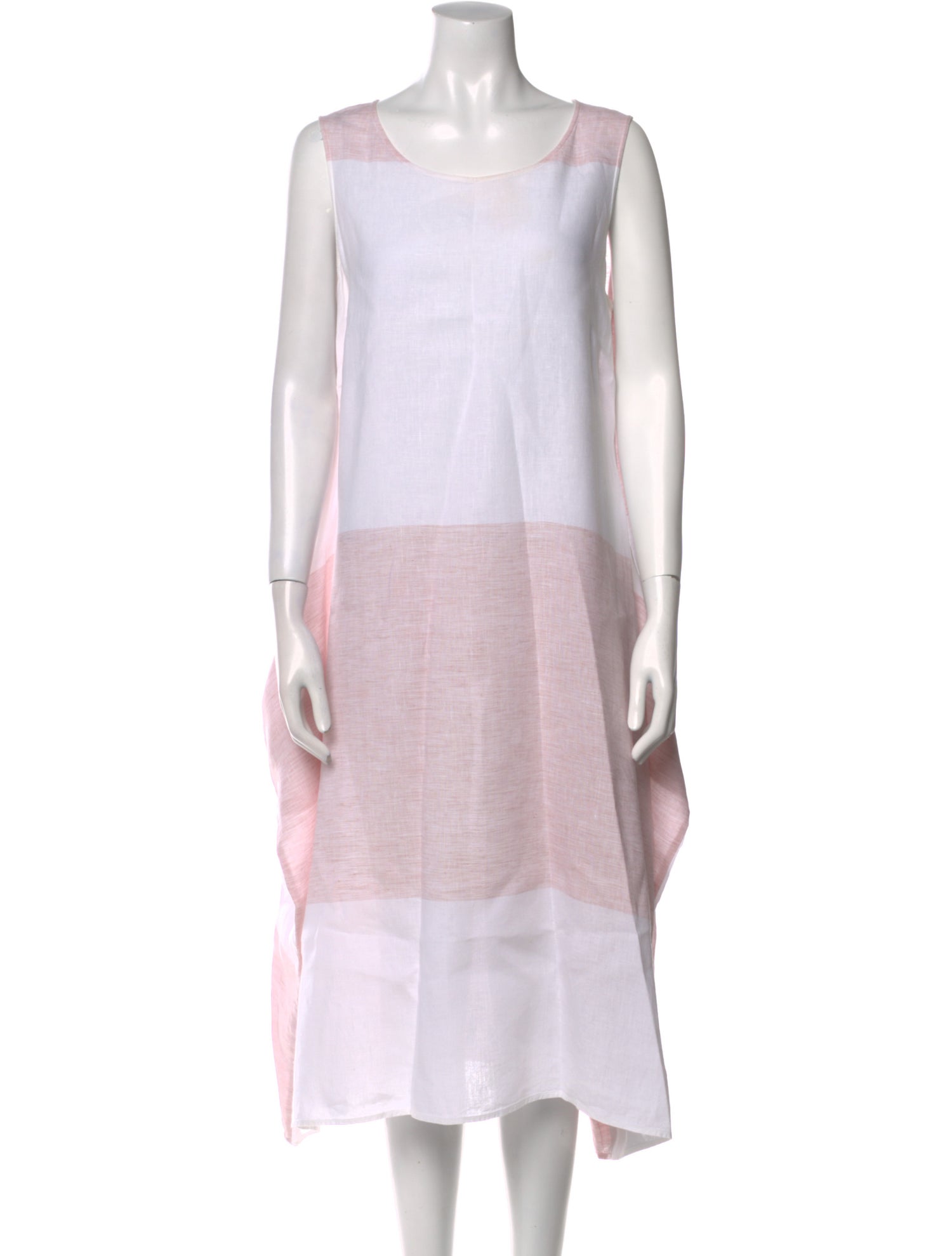 Oska Linen Midi Length Dress