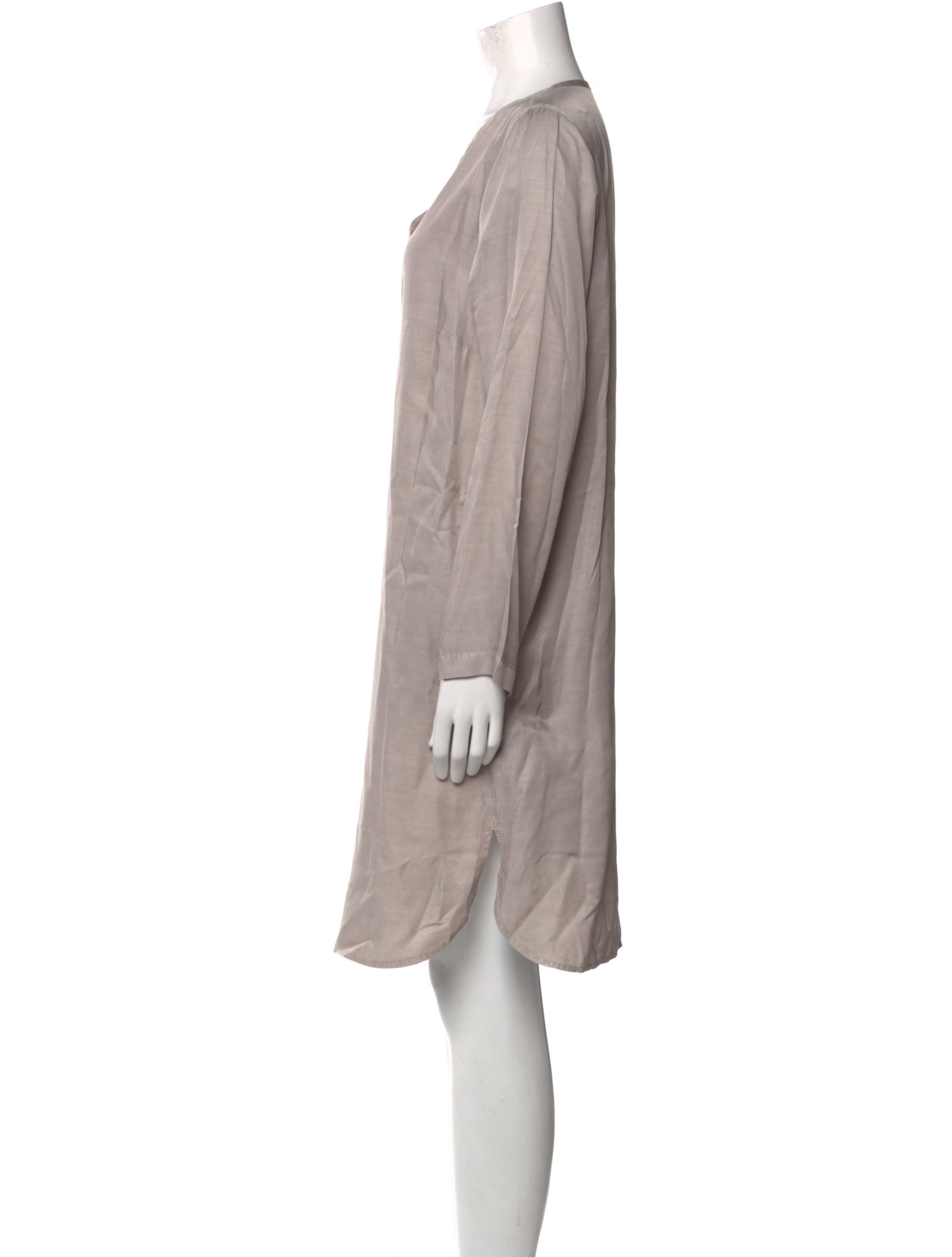 Oska Linen Knee-Length Dress