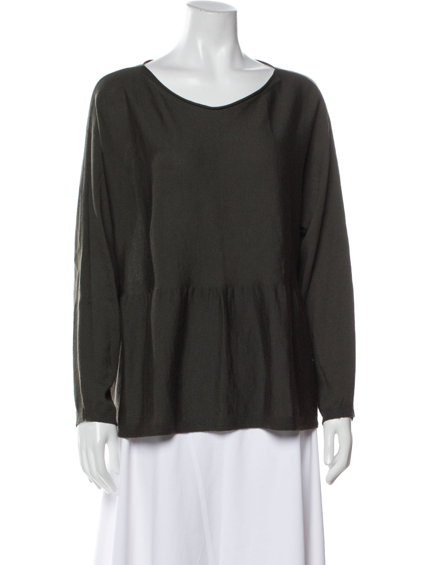 Oska Virgin Wool Scoop Neck Sweater