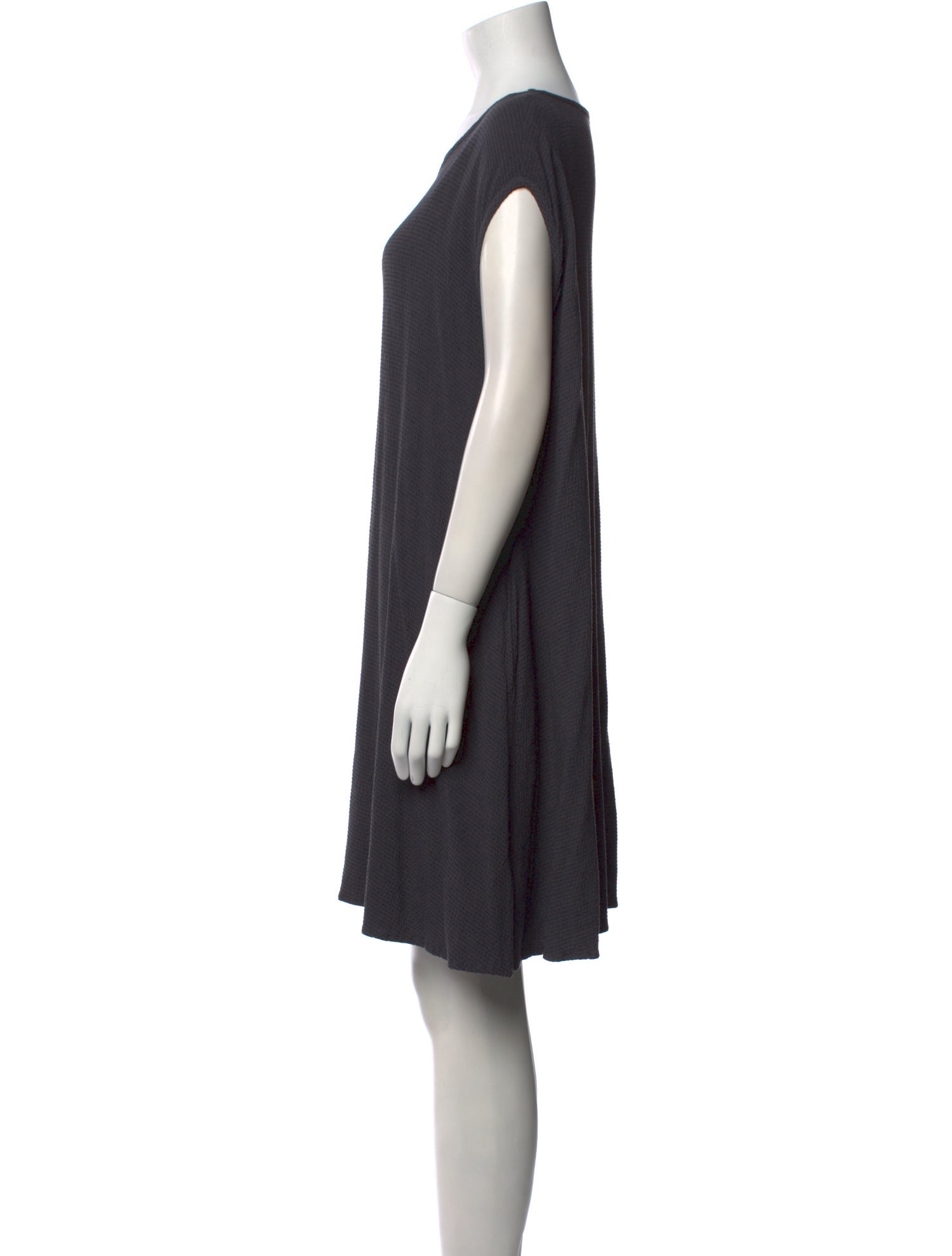 Oska Bateau Neckline Mini Dress