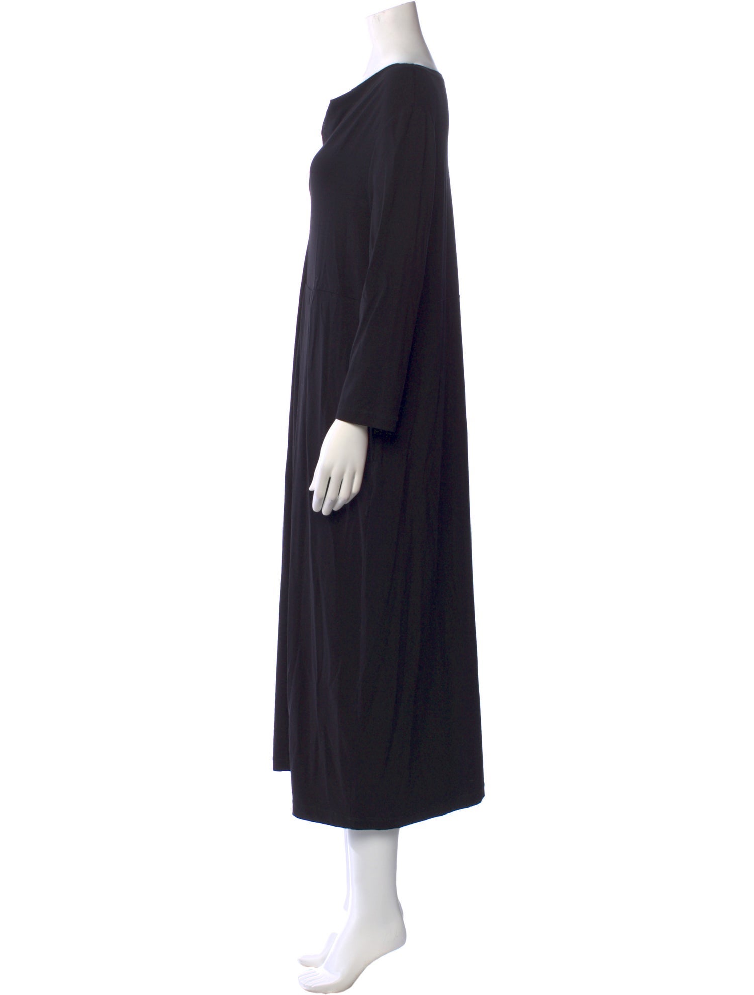 Oska Cowl Neck Long Dress