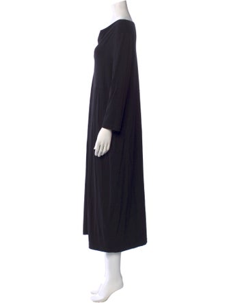 Oska Cowl Neck Long Dress