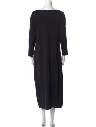 Oska Cowl Neck Long Dress