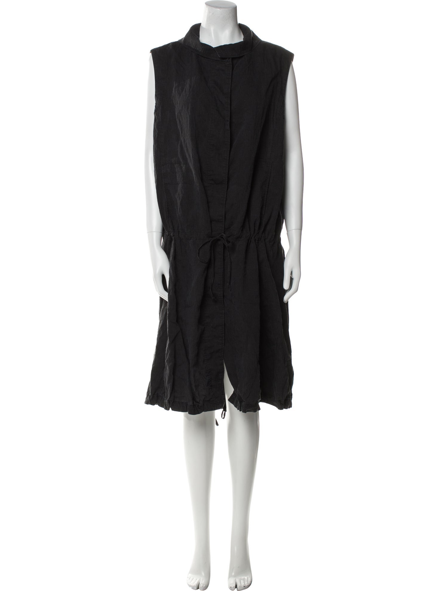 Oska Linen Midi Length Dress