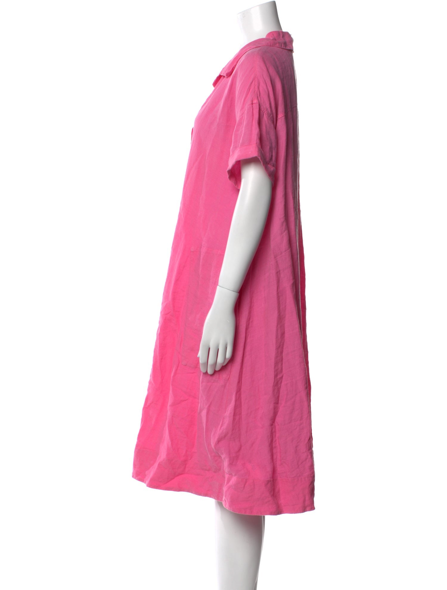 Oska Linen Midi Length Dress