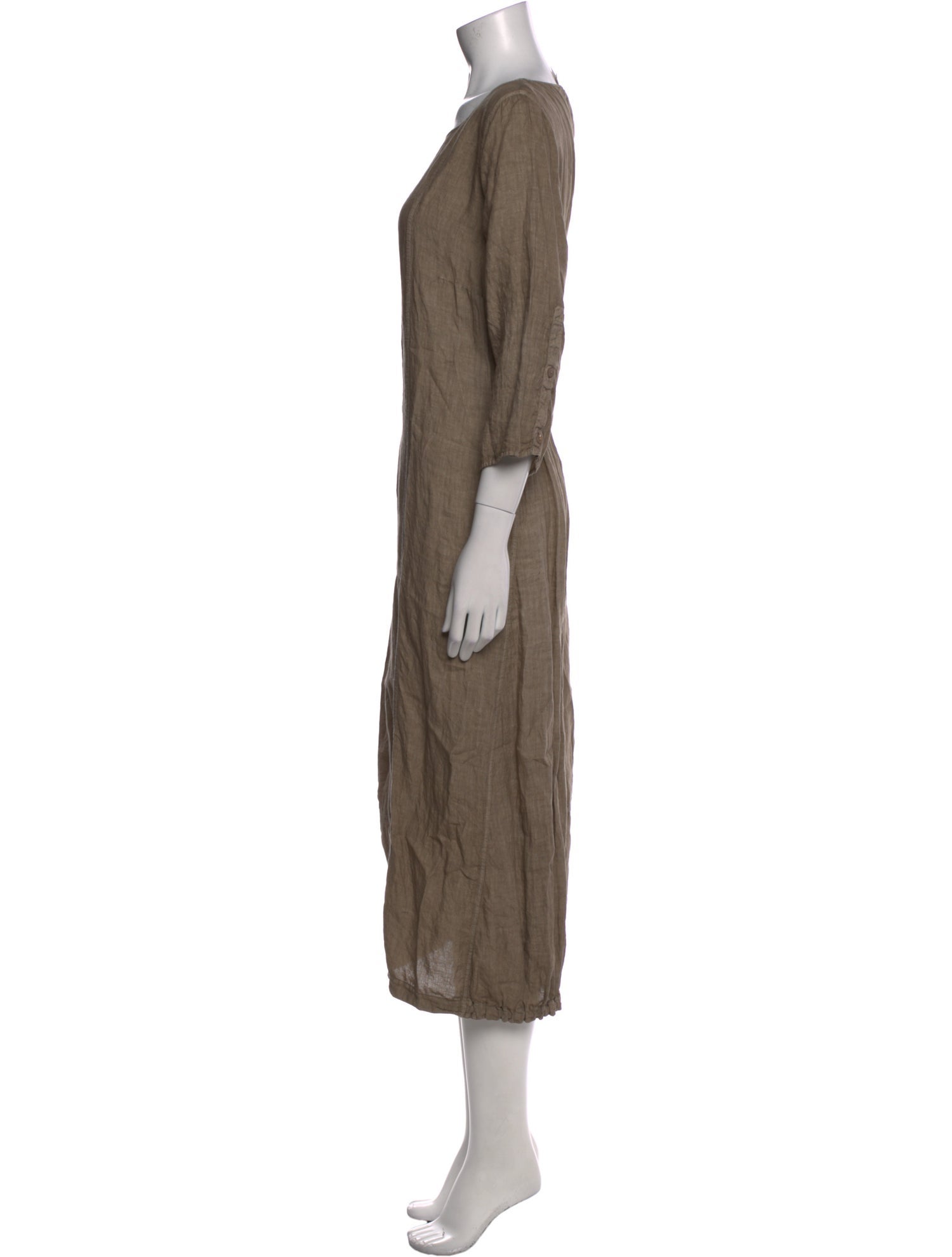 Oska Linen Long Dress