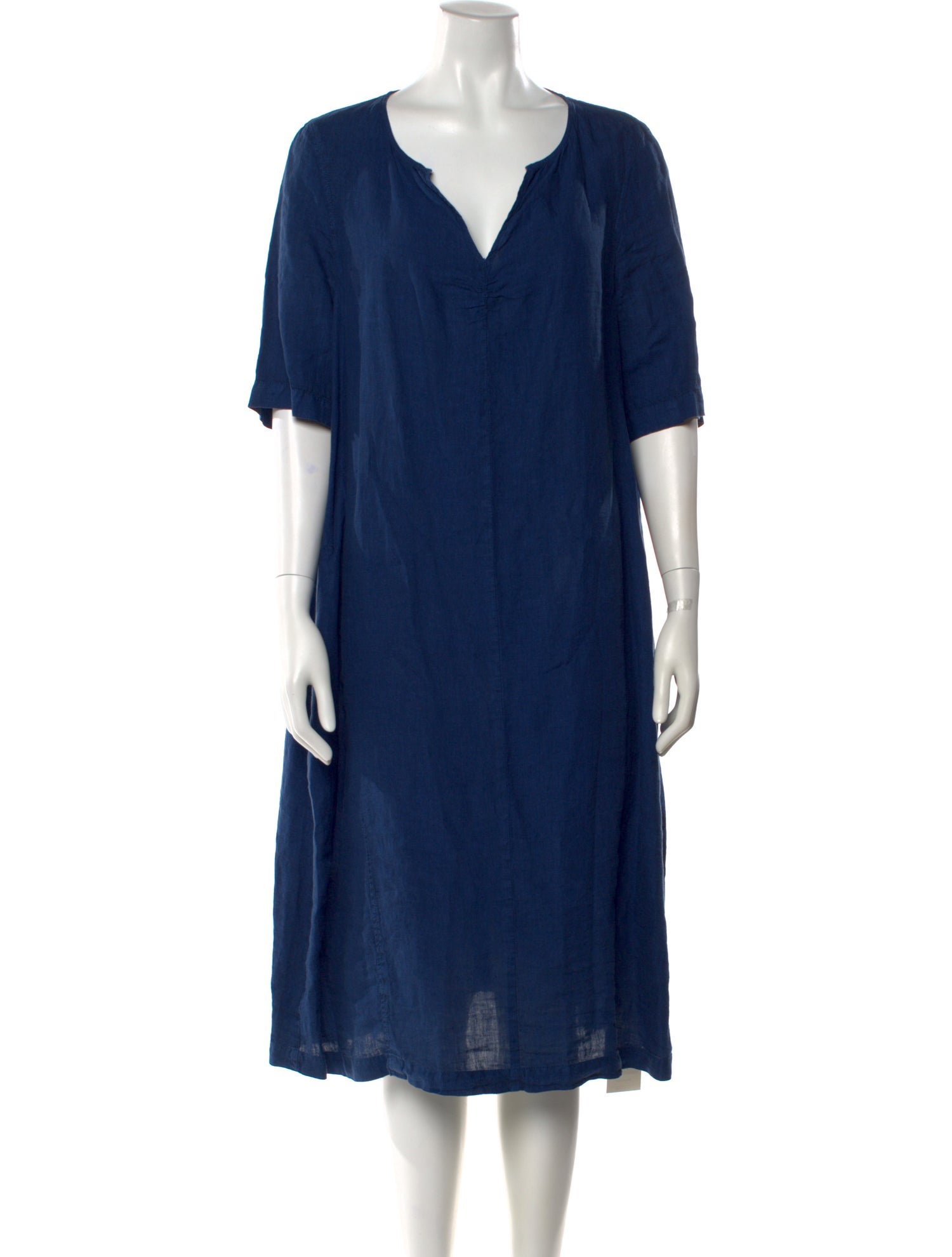 Oska Linen Midi Length Dress