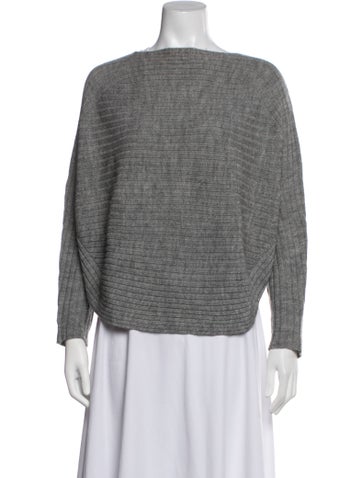 Pre-owned Oska Bateau Neckline Sweater In Grey