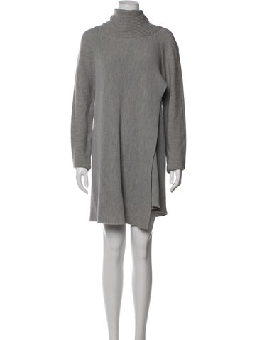 Pre-owned Oska Virgin Wool Turtleneck Sweater In Grey