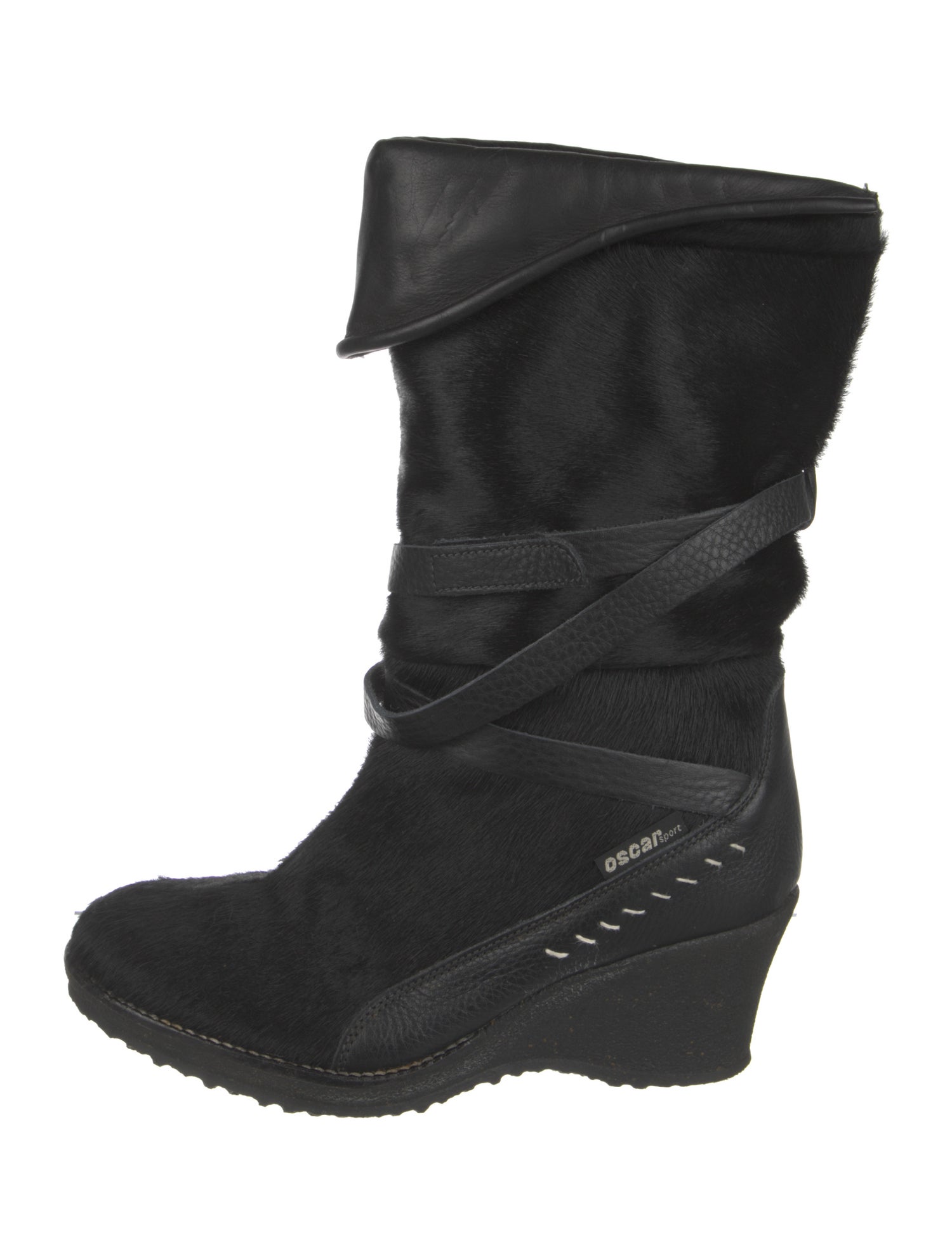 Oscar Sport Ponyhair Slouch Boots