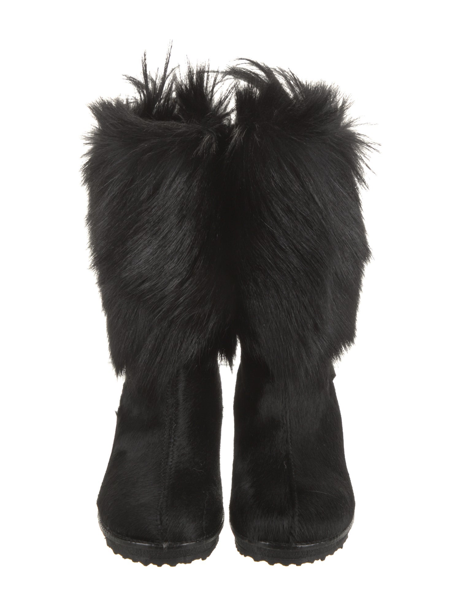 Oscar Sport Faux Fur Lace-Up Boots