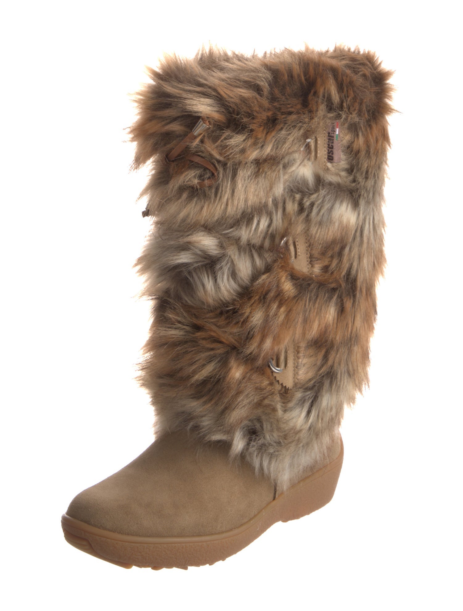 Oscar Sport Suede Patterned Rain Boots