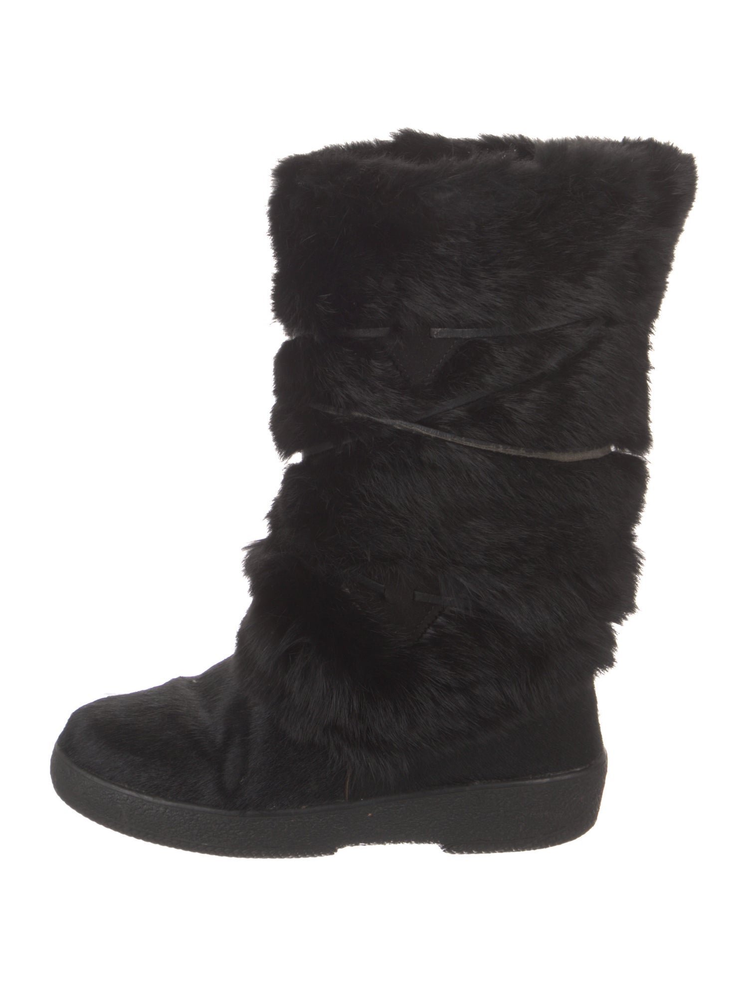 Oscar Sport Vintage Faux Fur Boots