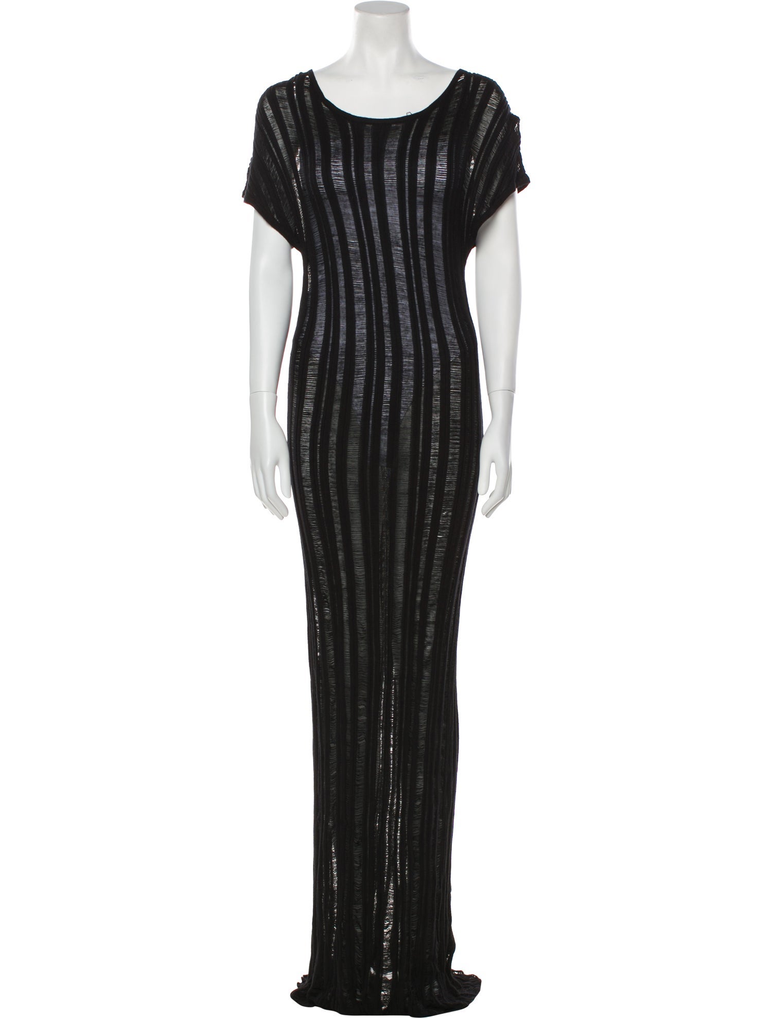 OSIS STUDIO Scoop Neck Long Dress