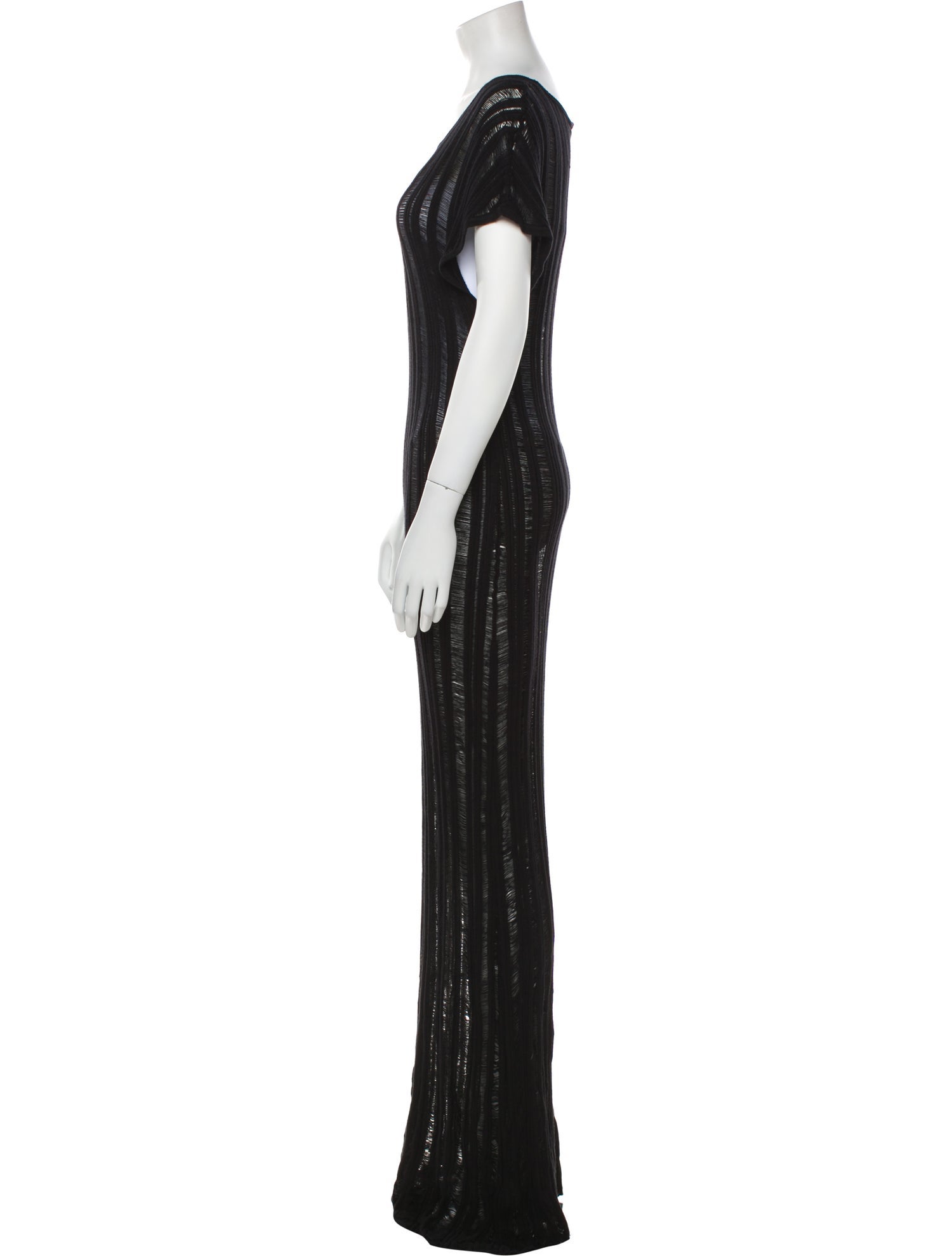 OSIS STUDIO Scoop Neck Long Dress