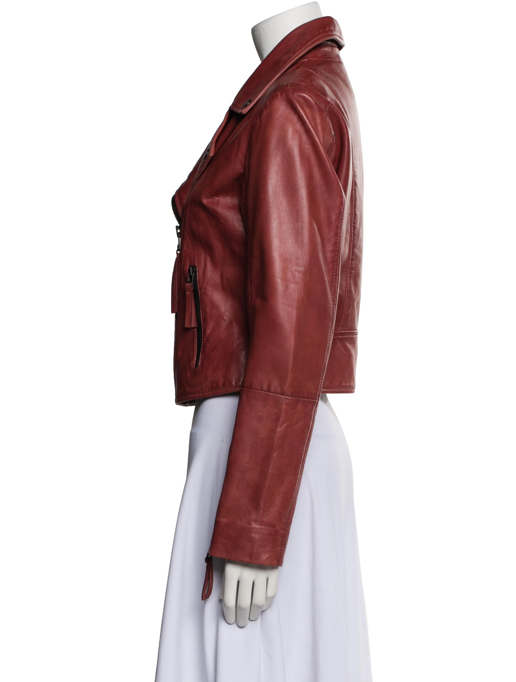 Bod & Christensen Leather Biker Jacket
