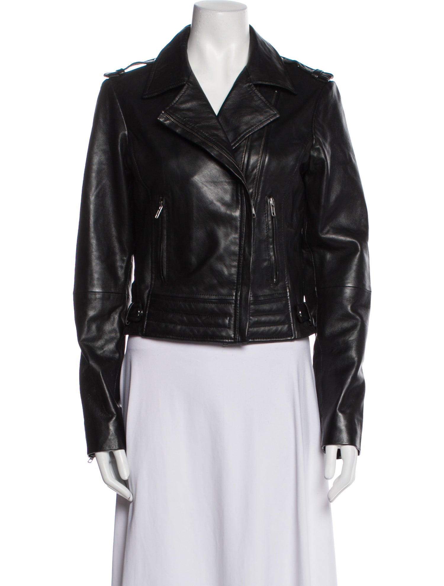 Bod & Christensen Leather Biker Jacket w/ Tags