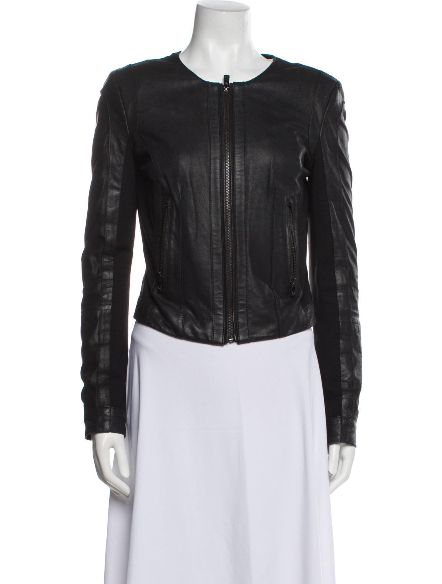 Bod & Christensen Leather Biker Jacket