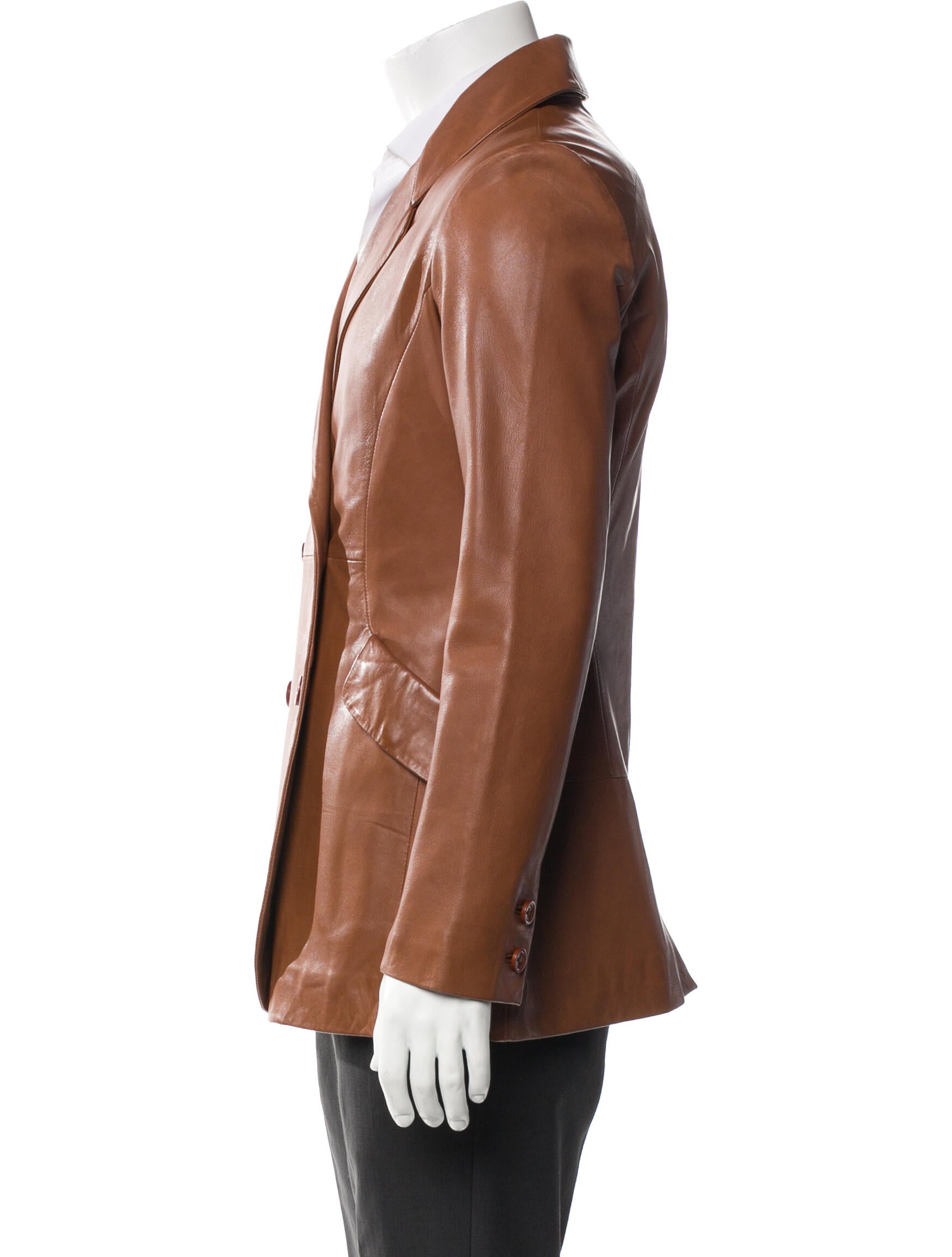 Bod & Christensen Leather Blazer