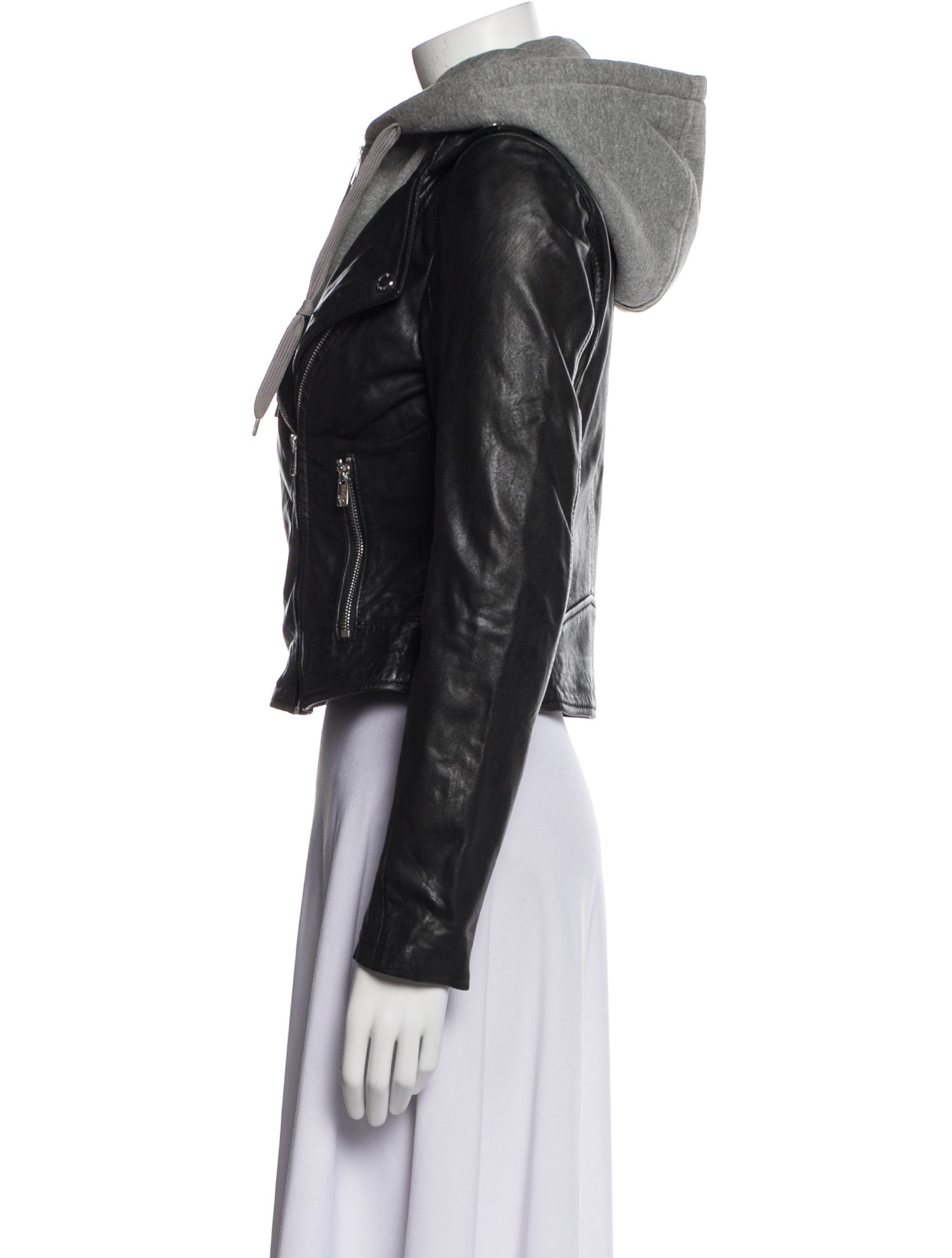 Bod & Christensen Leather Biker Jacket