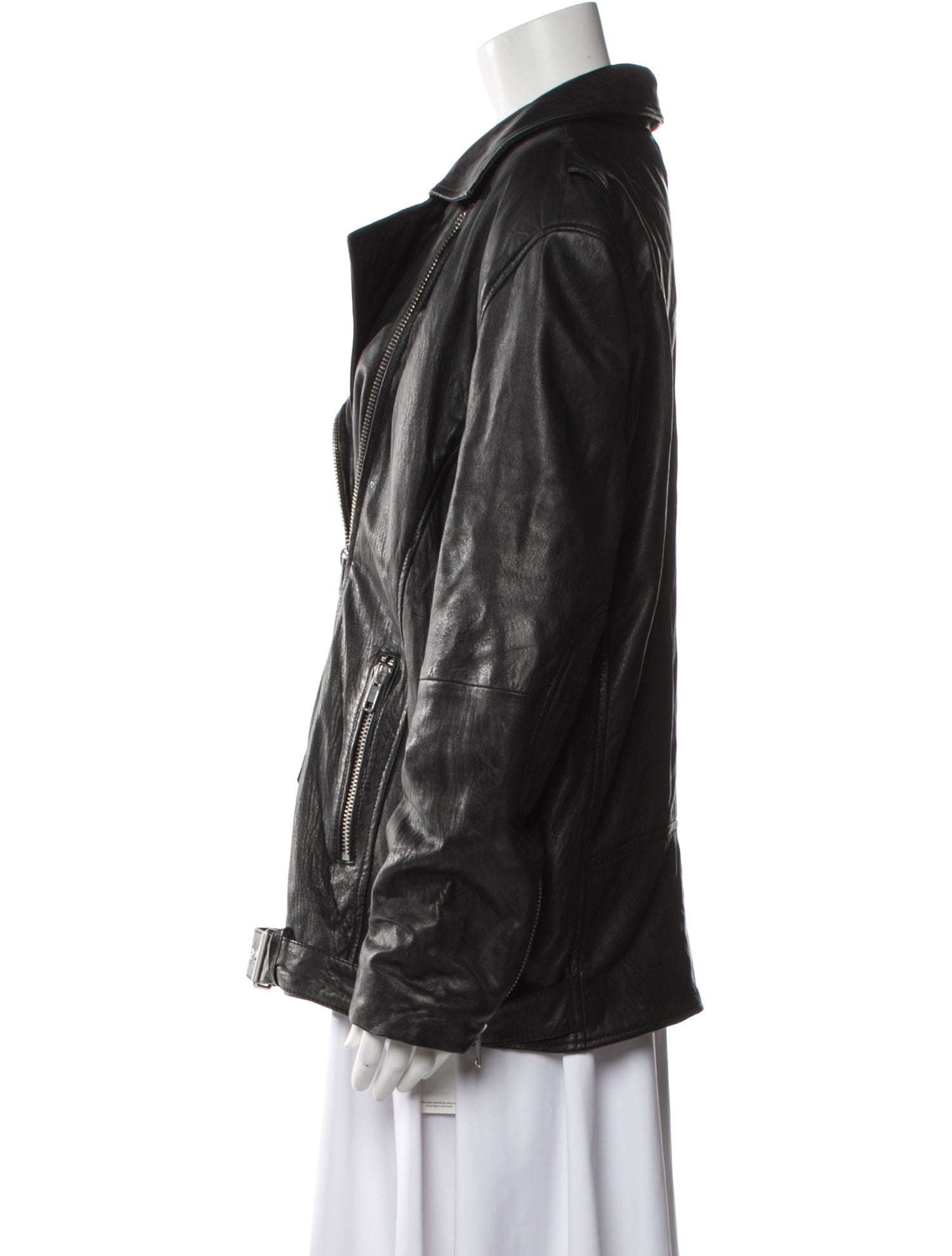 Bod & Christensen Leather Biker Jacket