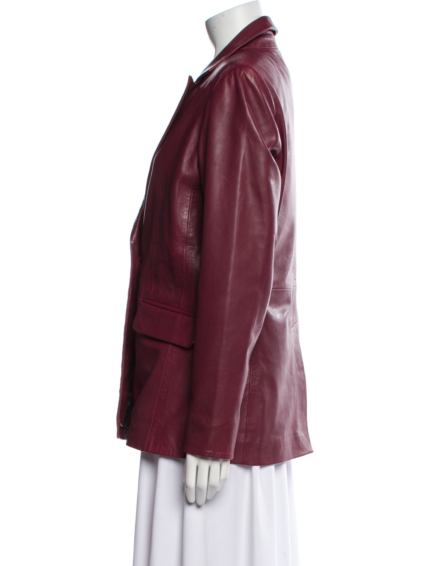 Bod & Christensen Leather Blazer