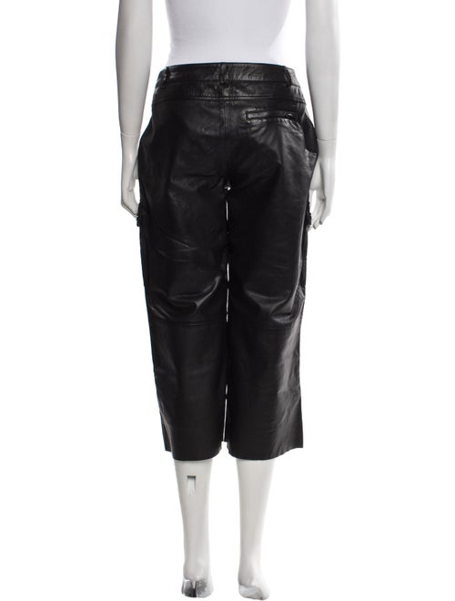 Bod & Christensen Leather Wide Leg Pants