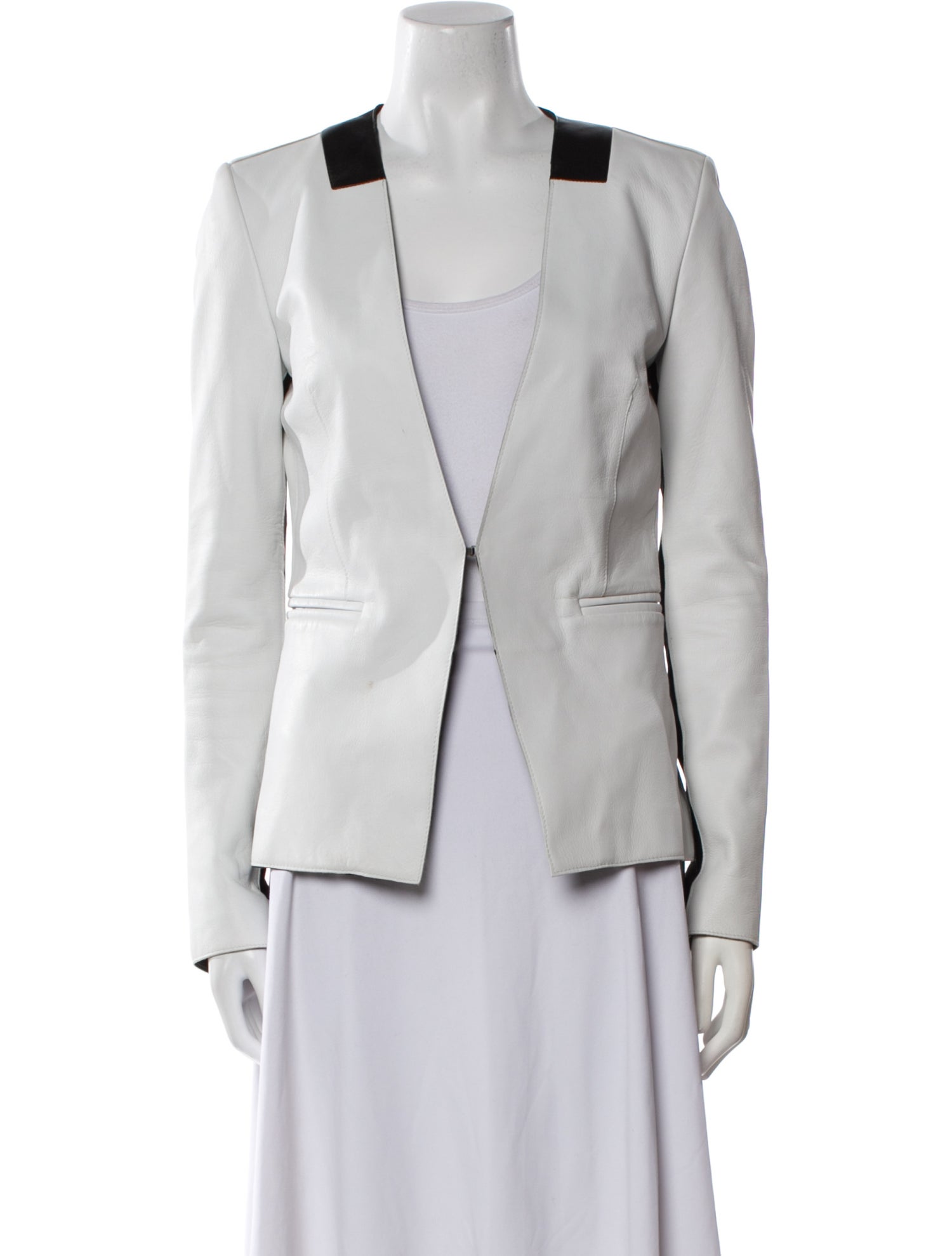 Bod & Christensen Leather Blazer