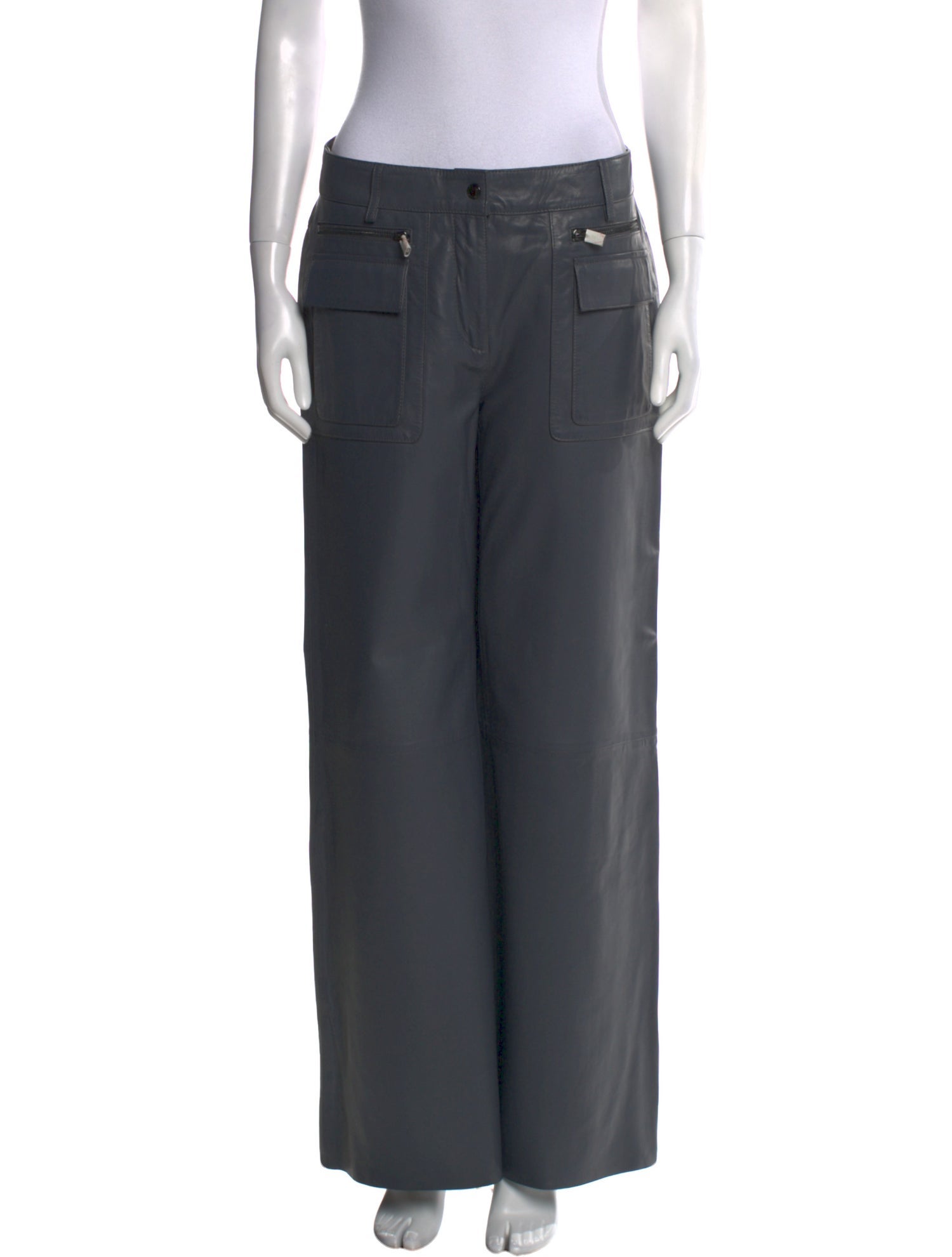 Bod & Christensen Leather Wide Leg Pants w/ Tags