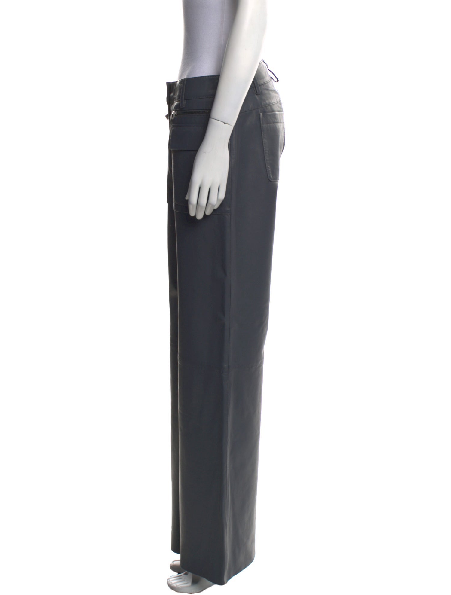 Bod & Christensen Leather Wide Leg Pants w/ Tags