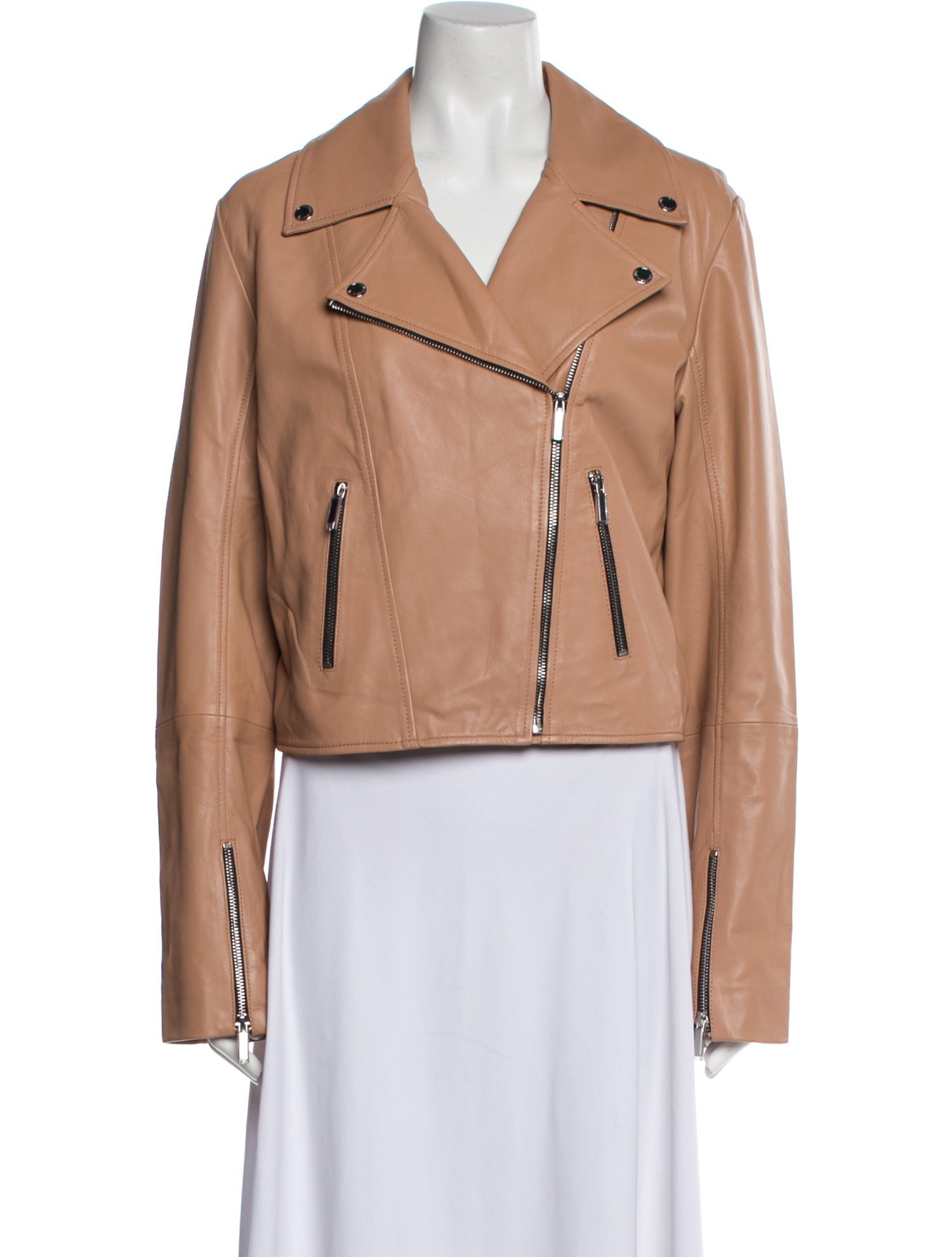 Bod & Christensen Leather Biker Jacket