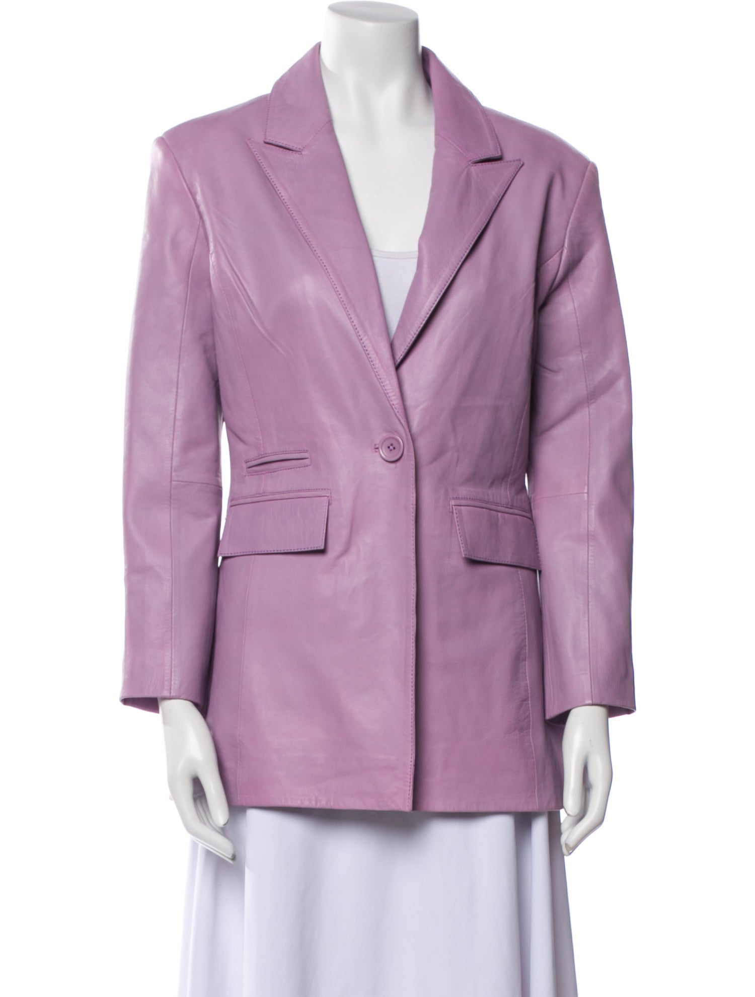 Bod & Christensen Leather Blazer