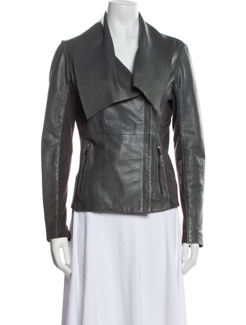 Bod & Christensen Leather Biker Jacket