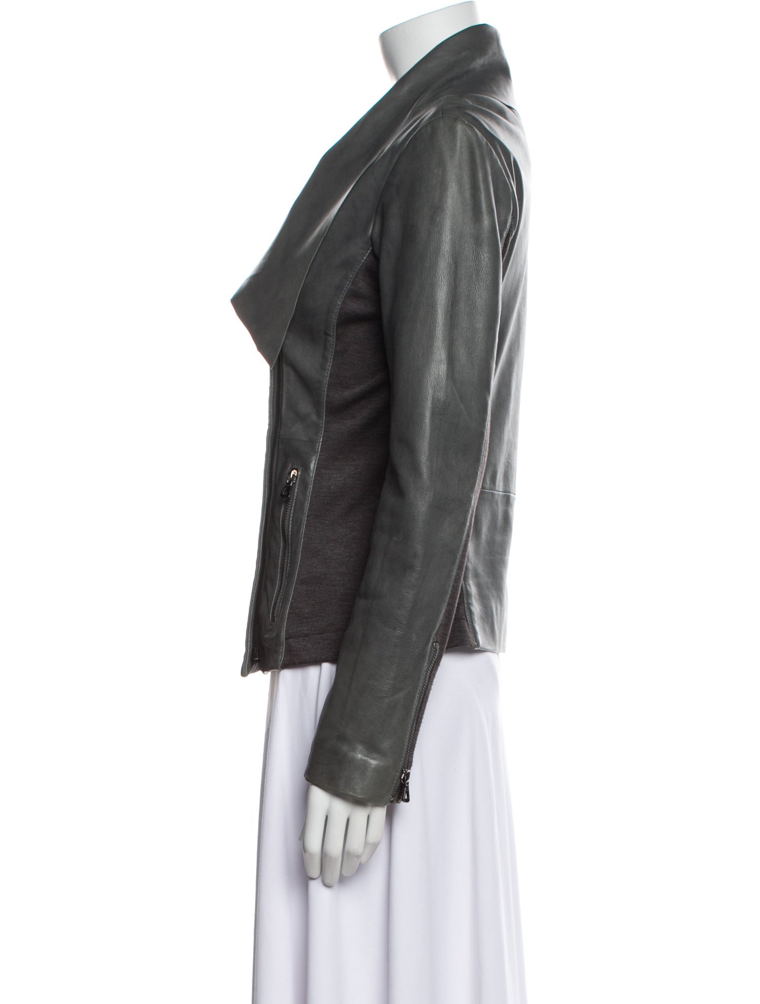 Bod & Christensen Leather Biker Jacket