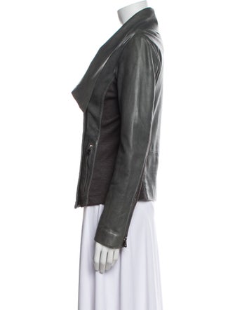 Bod & Christensen Leather Biker Jacket