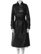 Bod & Christensen Leather Trench Coat w/ Tags
