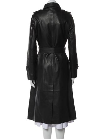 Bod & Christensen Leather Trench Coat w/ Tags