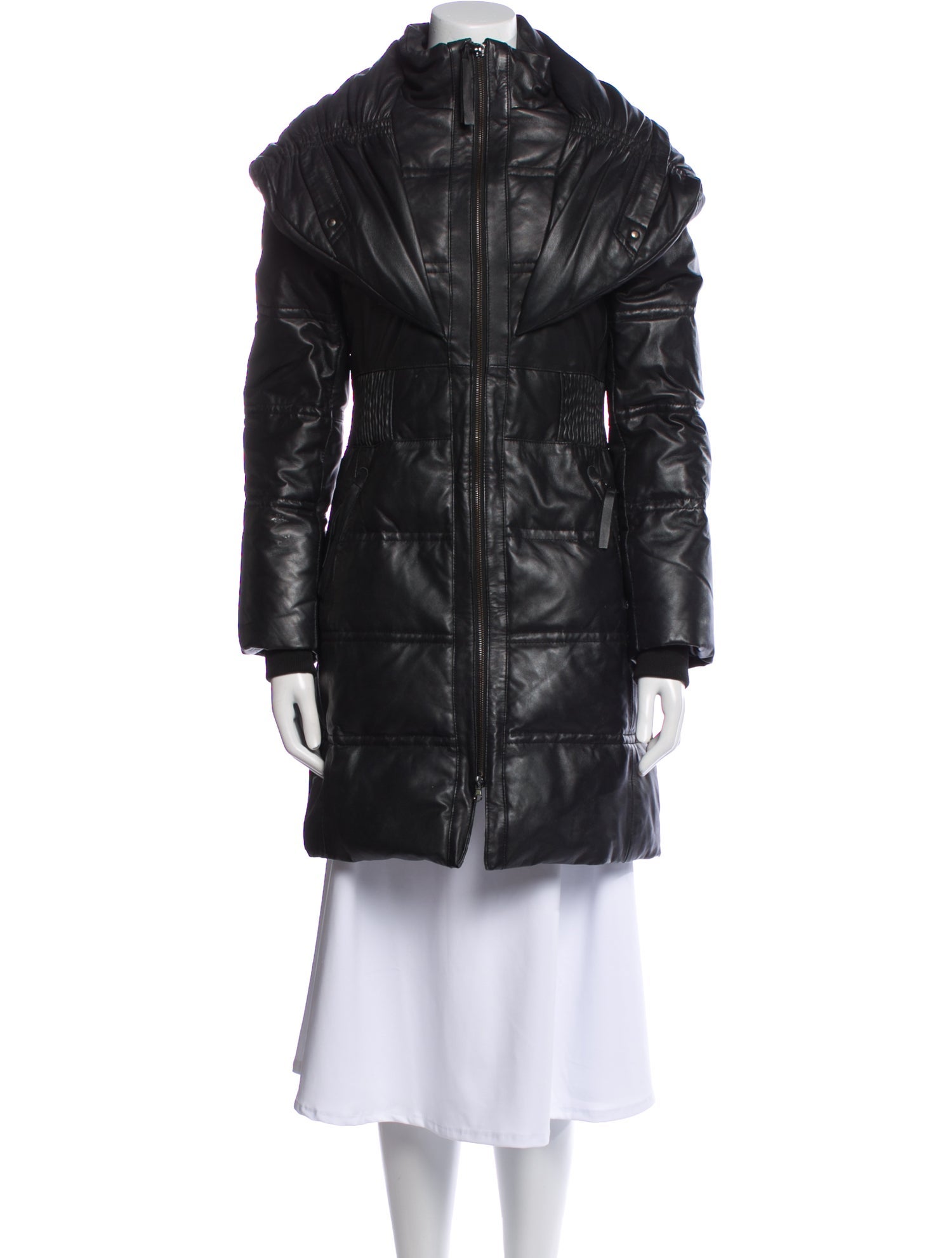 Bod & Christensen Leather Coat