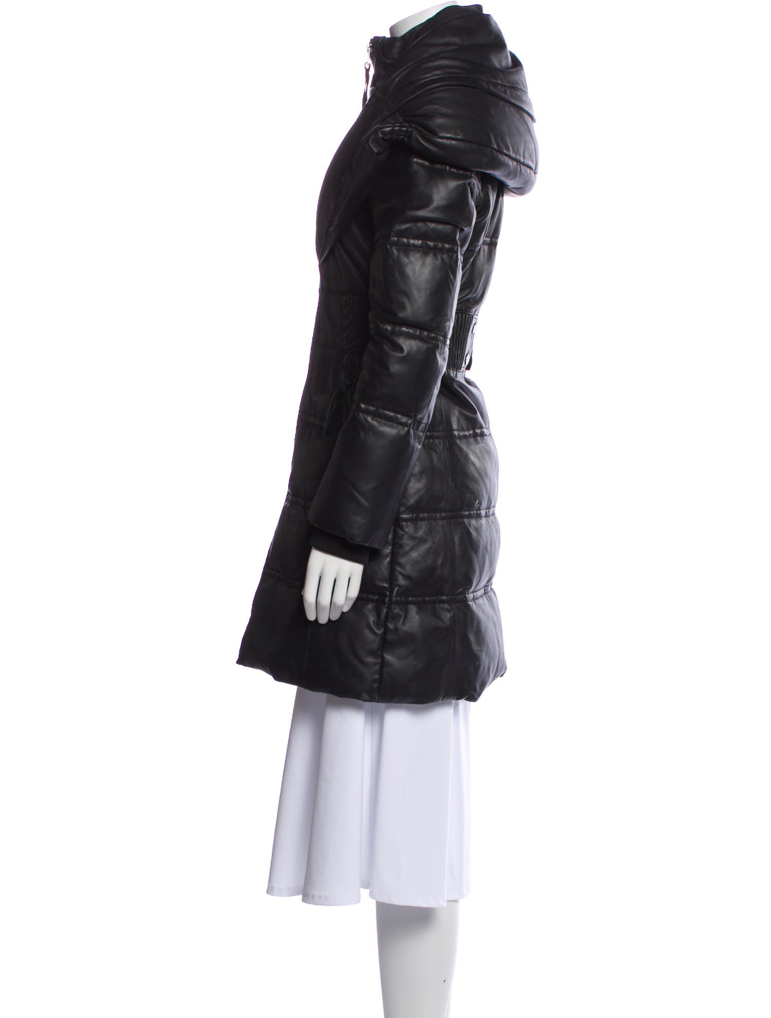 Bod & Christensen Leather Coat