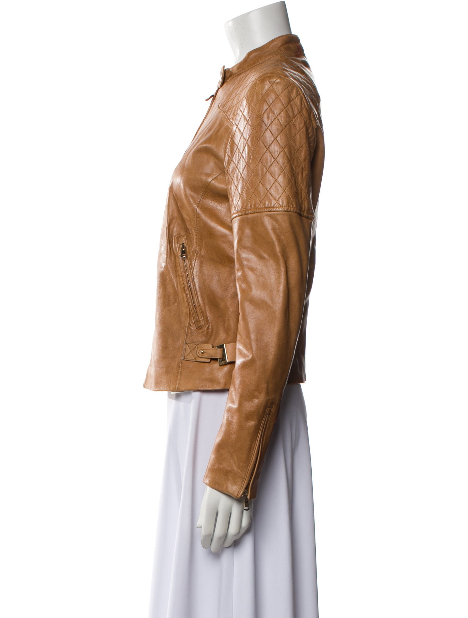 Bod & Christensen Leather Biker Jacket