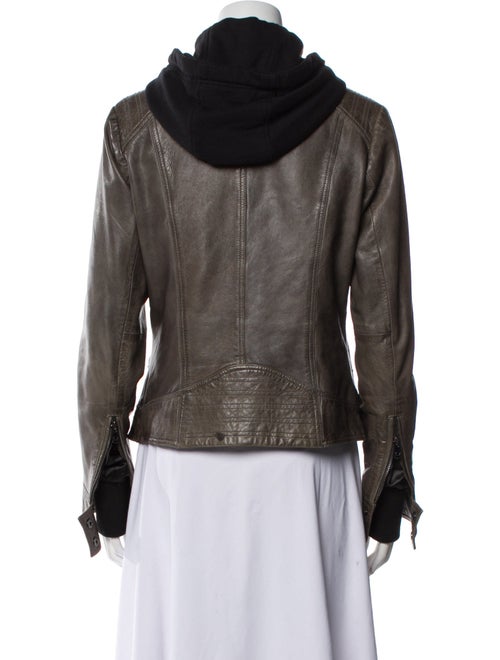 Bod & Christensen Leather Biker Jacket