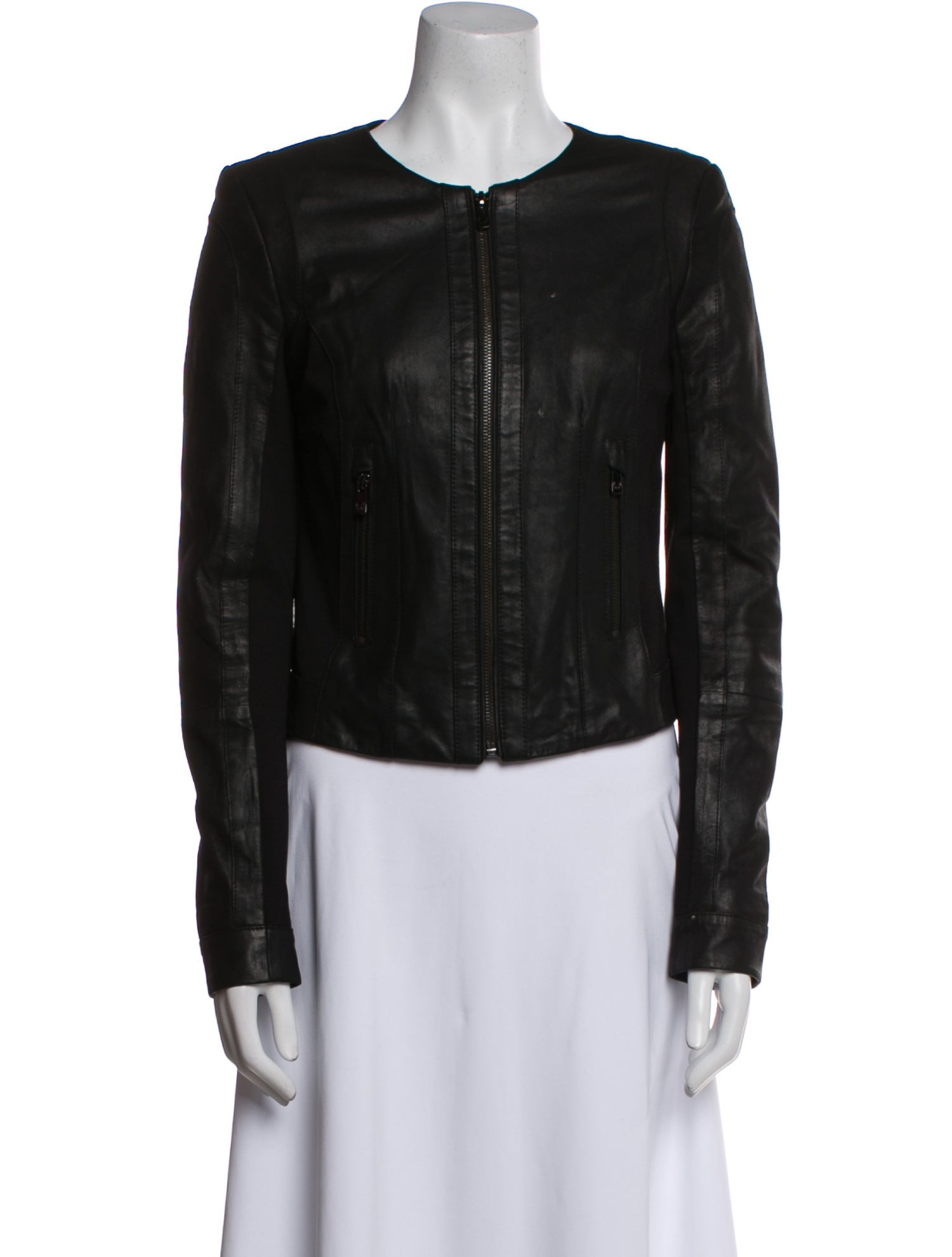 Bod & Christensen Leather Biker Jacket