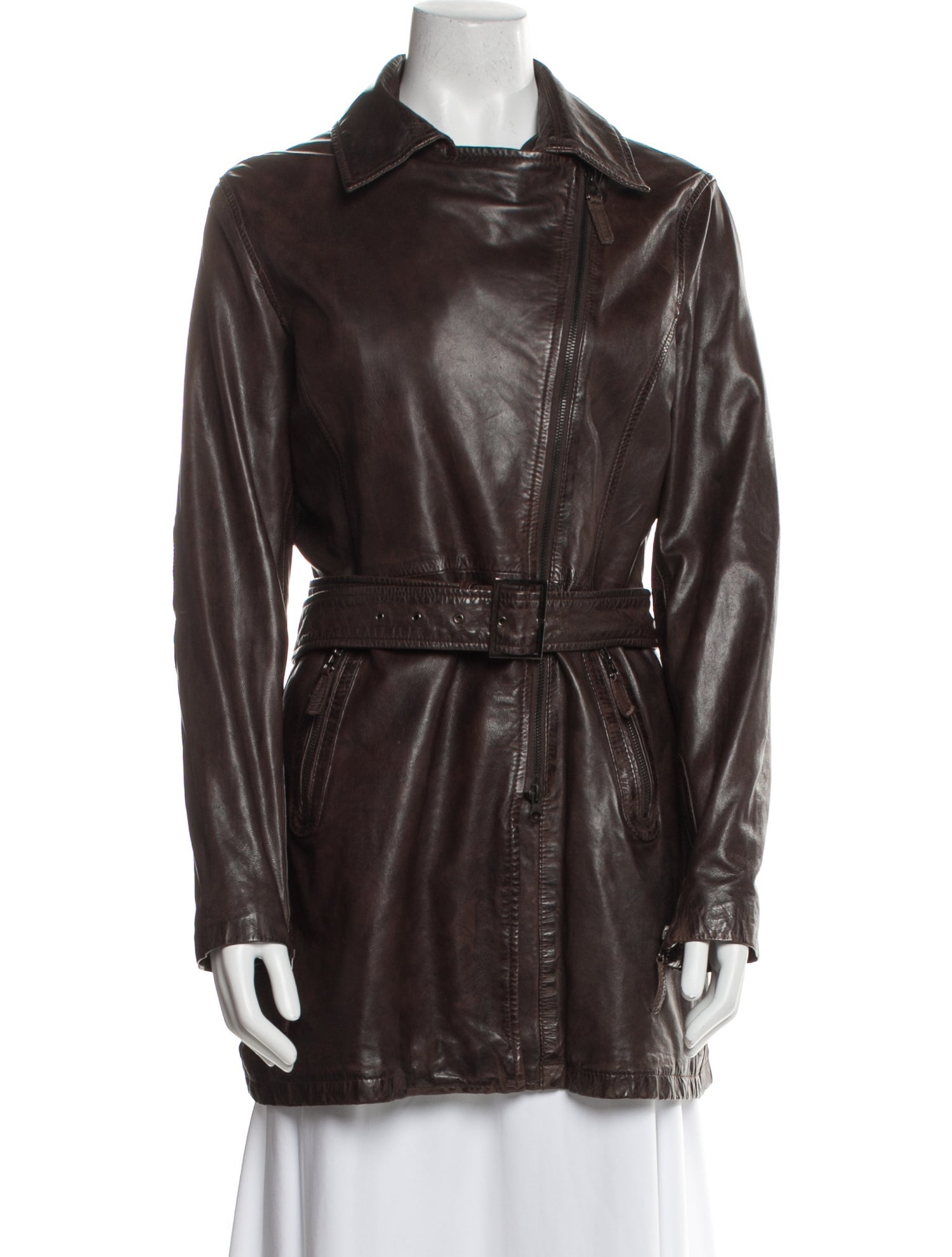 Bod & Christensen Leather Biker Jacket